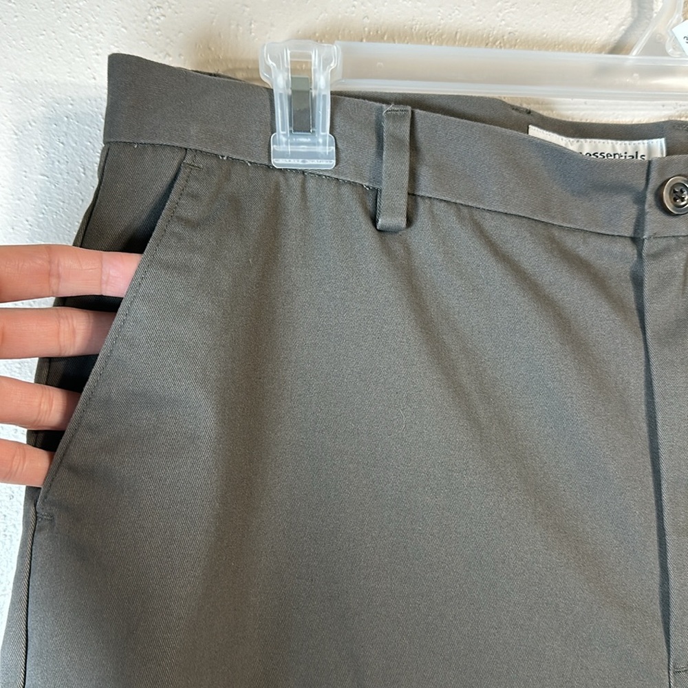 New Slacks Men’s Amazon Essentials Flat Front Mus… - image 4